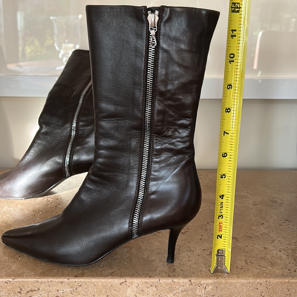 🔥HP🔥EUC Walter Steiger Handmade Italian Leather boots, Size 38 (71/2 to 8 US) - Picture 14 of 17